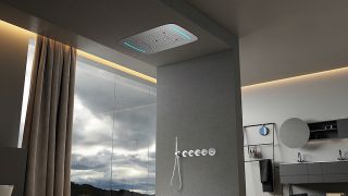 Душевой комплект Timo Saona SX-2319/18SM с термостатом чёрное золото Душевой комплект Timo Saona SX-2319/18SM с термостатом чёрное золото