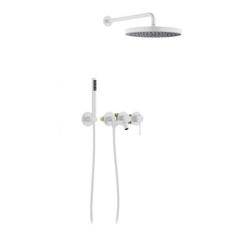 Душевой комплект Timo Saona SX-2348/16SM белый матовый
