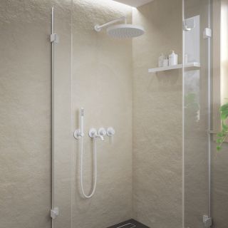 Душевой комплект Timo Saona SX-2348/16SM белый матовый