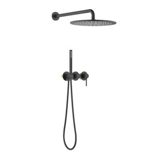Душевой комплект Timo Saona SX-2349/03SM чёрный матовый Душевой комплект Timo Saona SX-2349/03SM чёрный матовый