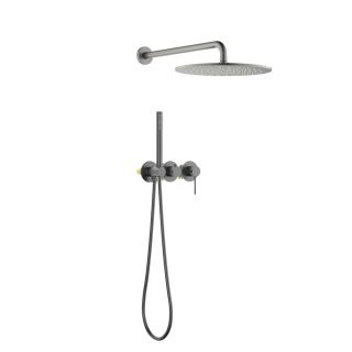 Душевой комплект Timo Saona SX-2349/18SM чёрное золото Душевой комплект Timo Saona SX-2349/18SM чёрное золото