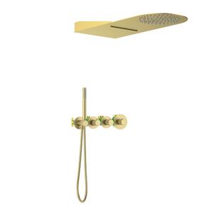 Душевой комплект Timo Saona SX-2350/17SM золото матовое