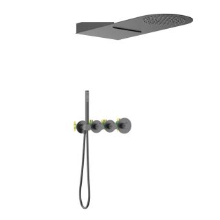 Душевой комплект Timo Saona SX-2350/18SM чёрное золото Душевой комплект Timo Saona SX-2350/18SM чёрное золото