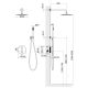Душевой комплект Timo Saona SX-2369/16SM белый матовый Душевой комплект Timo Saona SX-2369/16SM белый матовый