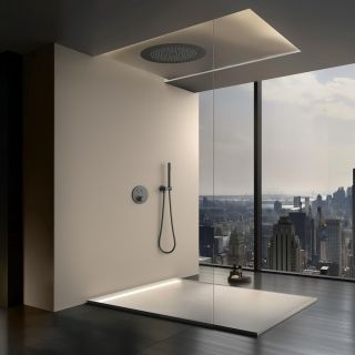 Душевой комплект Timo Saona SX-2370/18SM с термостатом чёрное золото Душевой комплект Timo Saona SX-2370/18SM с термостатом чёрное золото
