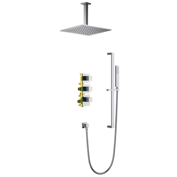 Душевой комплект Timo Selene SX-2229/00SM с термостатом хром Душевой комплект Timo Selene SX-2229/00SM с термостатом хром