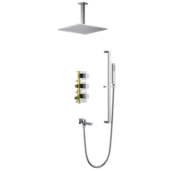 Душевой комплект Timo Selene SX-2239/00SM с термостатом хром Душевой комплект Timo Selene SX-2239/00SM с термостатом хром