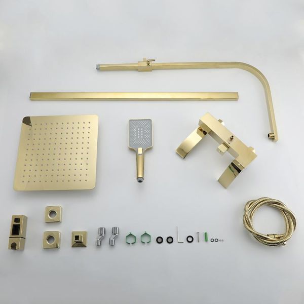 Душевая стойка Gappo G2407-3 золото