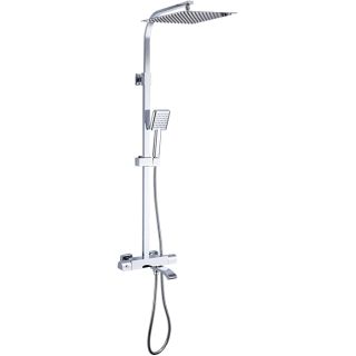 Душевая стойка Gappo G2407-40 с термостатом хром Душевая стойка Gappo G2407-40 с термостатом хром