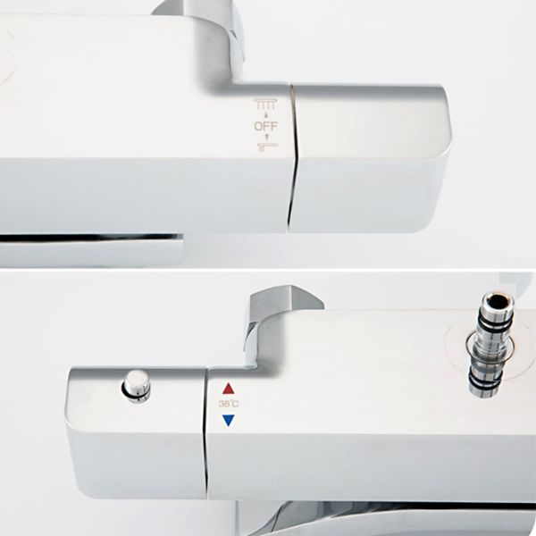 Душевая стойка Gappo G2407-40 с термостатом хром