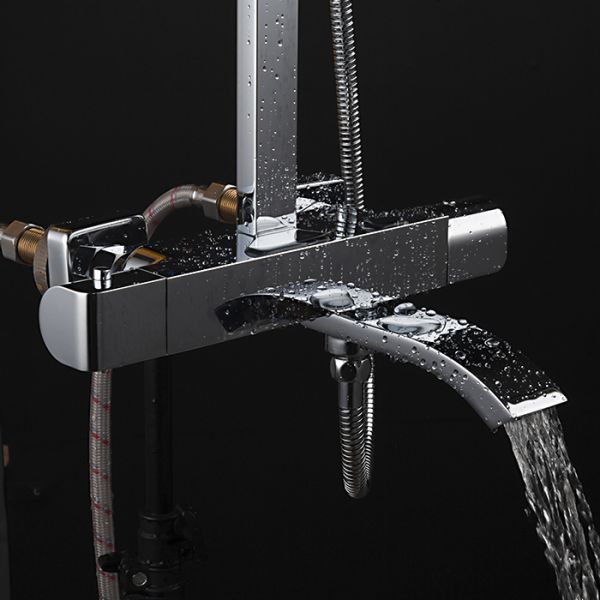 Душевая стойка Gappo G2407-40 с термостатом хром