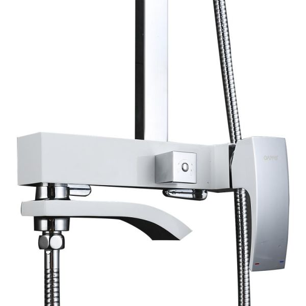 Душевая стойка Gappo G2407-8 хром Душевая стойка Gappo G2407-8 хром