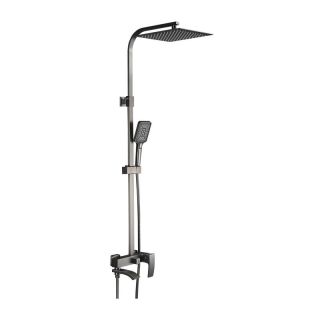 Душевая стойка Gappo G2407-9 оружейная сталь Душевая стойка Gappo G2407-9 оружейная сталь