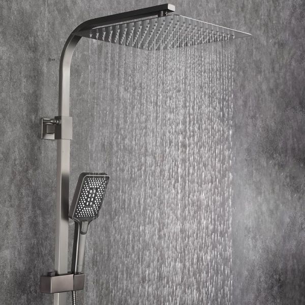 Душевая стойка Gappo G2407-9 оружейная сталь Душевая стойка Gappo G2407-9 оружейная сталь