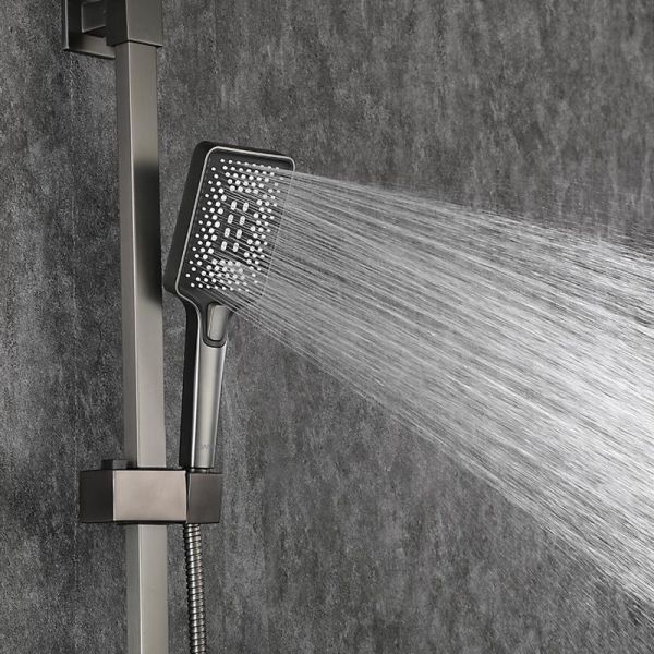 Душевая стойка Gappo G2407-9 оружейная сталь Душевая стойка Gappo G2407-9 оружейная сталь