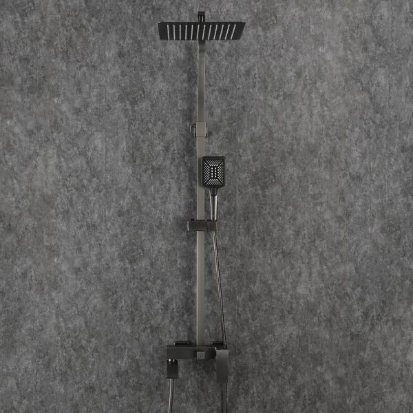 Душевая стойка Gappo G2407-9 оружейная сталь Душевая стойка Gappo G2407-9 оружейная сталь
