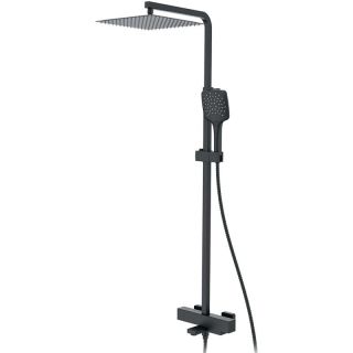 Душевая стойка Gappo G2417-60 с термостатом чёрный Душевая стойка Gappo G2417-60 с термостатом чёрный
