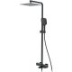 Душевая стойка Gappo G2417-60 с термостатом чёрный Душевая стойка Gappo G2417-60 с термостатом чёрный