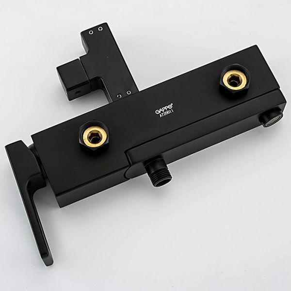 Душевая стойка Gappo G2417-6 чёрный Душевая стойка Gappo G2417-6 чёрный