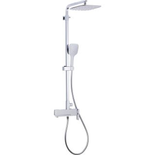 Душевая стойка Gappo G2417-8 белый/хром Душевая стойка Gappo G2417-8 белый/хром