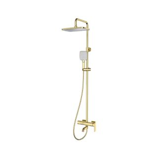 Душевая стойка Gappo G2418-23 золотой сатин Душевая стойка Gappo G2418-23 золотой сатин