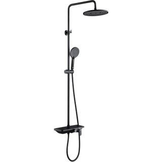 Душевая стойка Gappo G2495-5 чёрный Душевая стойка Gappo G2495-5 чёрный