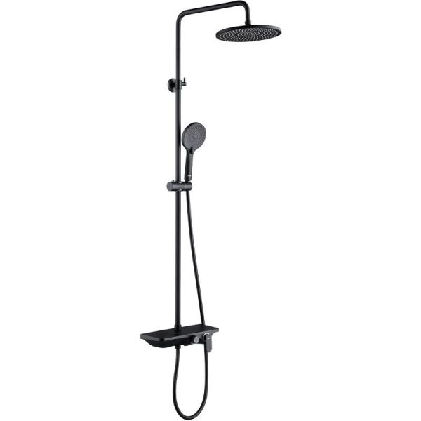 Душевая стойка Gappo G2495-5 чёрный Душевая стойка Gappo G2495-5 чёрный