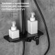 Душевая стойка Gappo G2495-5 чёрный Душевая стойка Gappo G2495-5 чёрный
