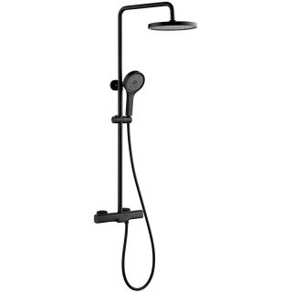 Душевая стойка Gappo G2495-76 с термостатом чёрный Душевая стойка Gappo G2495-76 с термостатом чёрный