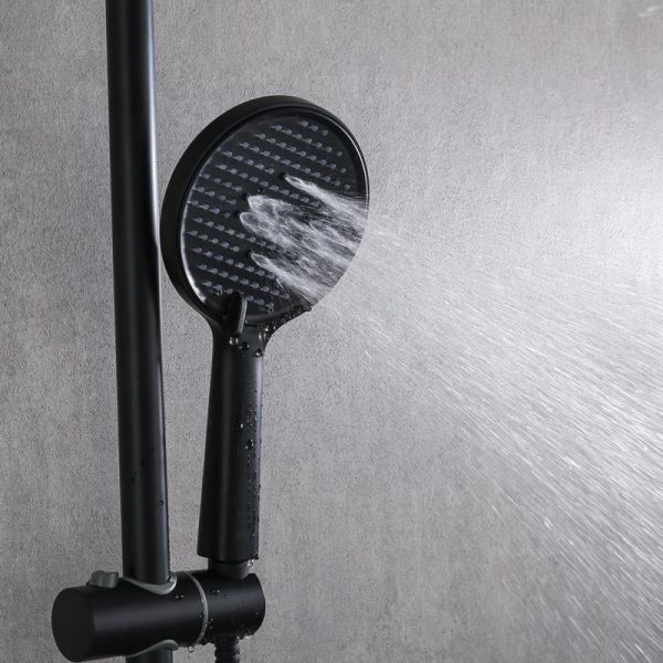 Душевая стойка Gappo G2495-96 чёрный Душевая стойка Gappo G2495-96 чёрный