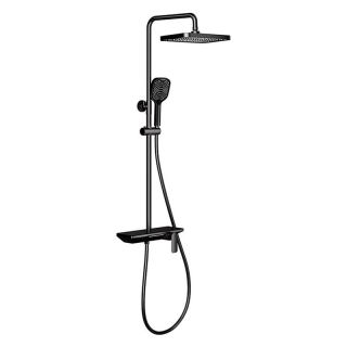 Душевая стойка Gappo G2496-16 чёрный Душевая стойка Gappo G2496-16 чёрный