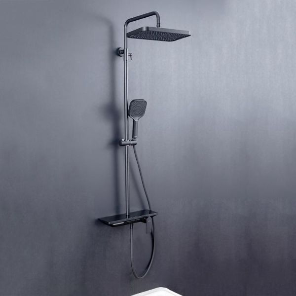 Душевая стойка Gappo G2496-16 чёрный Душевая стойка Gappo G2496-16 чёрный