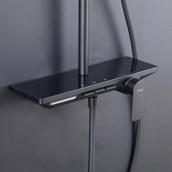 Душевая стойка Gappo G2496-16 чёрный Душевая стойка Gappo G2496-16 чёрный