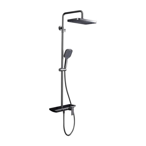 Душевая стойка Gappo G2496-19 оружейная сталь Душевая стойка Gappo G2496-19 оружейная сталь