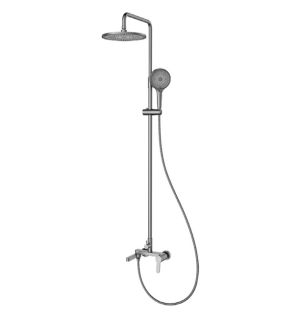 Душевая стойка Gappo G2499-39 оружейная сталь Душевая стойка Gappo G2499-39 оружейная сталь