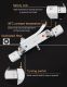 Душевая стойка Gappo G2407-50 с термостатом хром