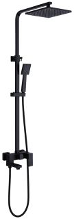 Душевая стойка ABBER Daheim AF8216BL чёрный матовый