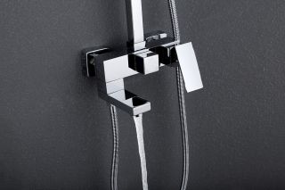 Душевая стойка ABBER Daheim AF8216L хром