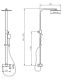 Душевая стойка ABBER Daheim хром AF8220