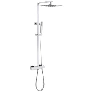 Душевая стойка ABBER Daheim AF8260L с термостатом хром