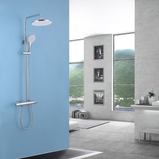 Душевая стойка ABBER Emotion AF8816L хром