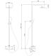 Душевая стойка ABBER Thermostat чёрный матовый AF8516B