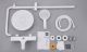 Душевая стойка ABBER Thermostat AF8516FWL с термостатом белый матовый