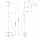Душевая стойка ABBER Thermostat AF8516SPL с термостатом сатин