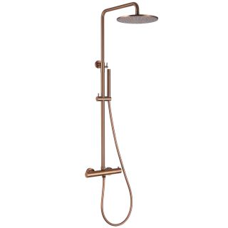 Душевая стойка ABBER Wasser Kreis AF8160MRGL розовое золото матовое
