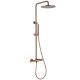 Душевая стойка ABBER Wasser Kreis AF8160MRGL розовое золото матовое