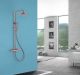 Душевая стойка ABBER Thermostat AF8160RGL с термостатом розовое золото