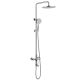 Душевая стойка ABBER Weiss Insel AF8016L хром