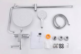 Душевая стойка ABBER Weiss Insel AF8016L хром
