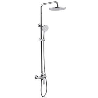 Душевая стойка ABBER Weiss Insel AF8020L хром